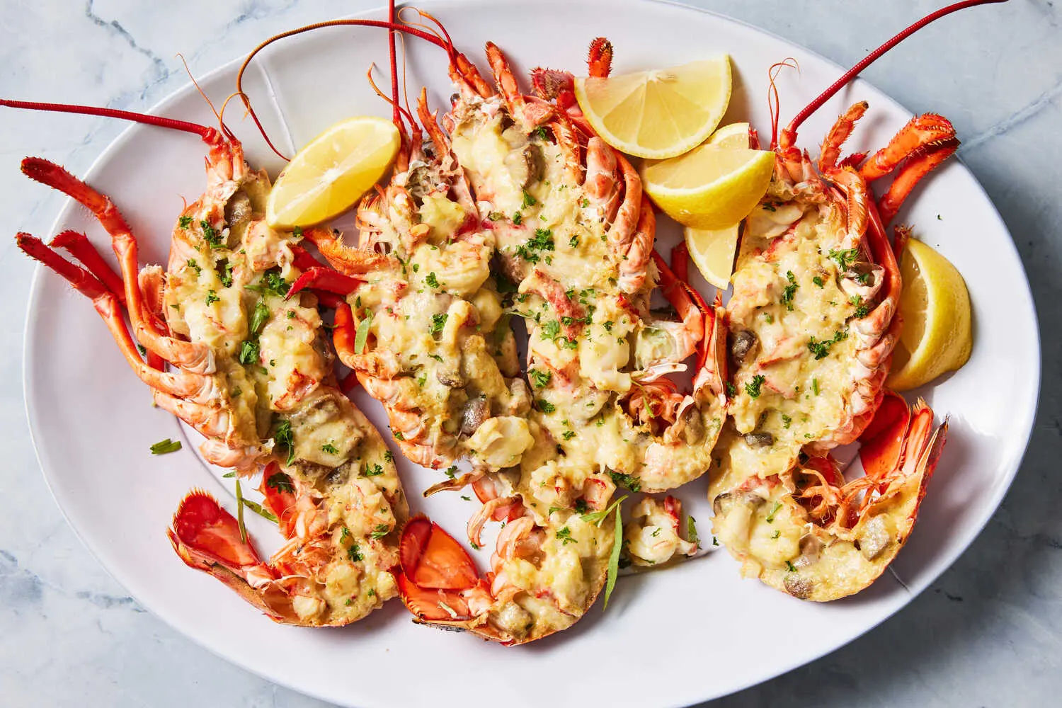 Lobster butter pasta